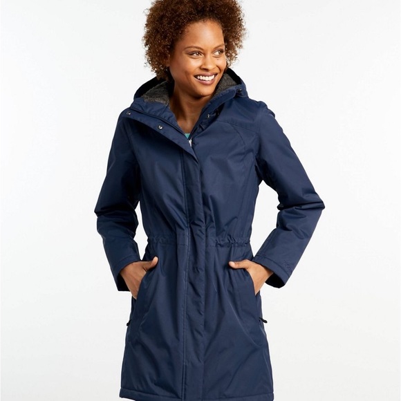 L.L. Bean Jackets & Blazers - L.L. Bean Winter Warmer coat in heathered grey